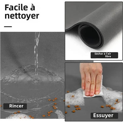 Tapis pour gamelle chien | AlcovePets | PetitePromenade