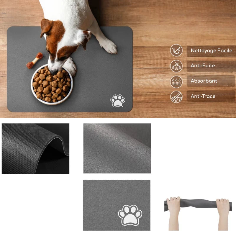 Tapis pour gamelle chien | AlcovePets | PetitePromenade