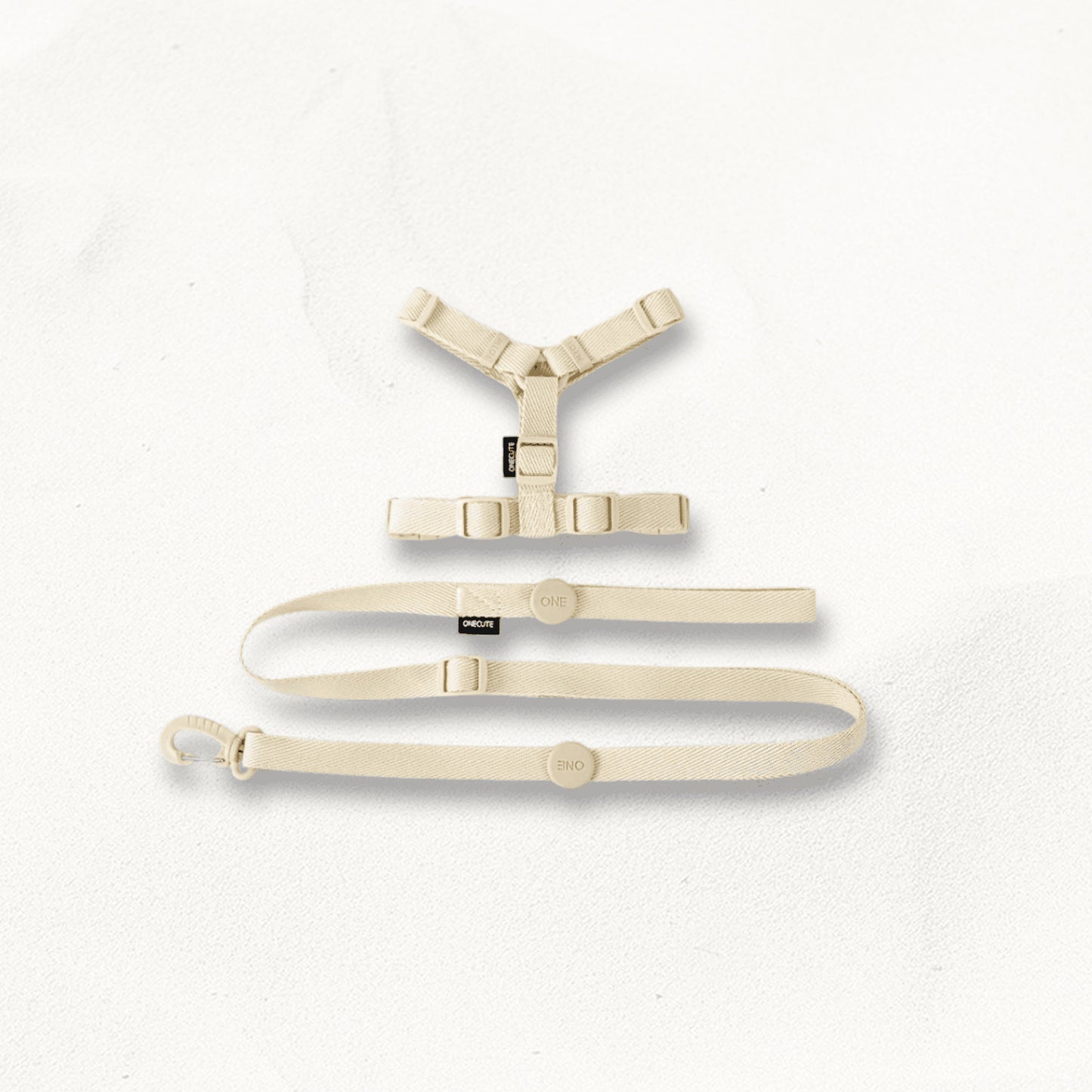 Harnais avec laisse assortie | PastelJoy