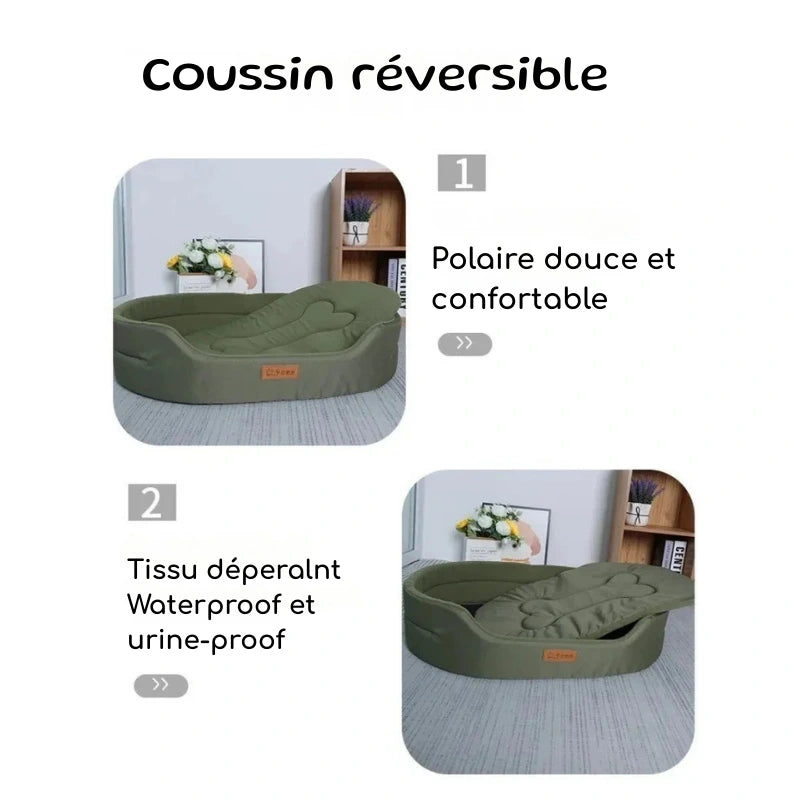 Coussin lavable pour chien | CozyNest | PetitePromenade