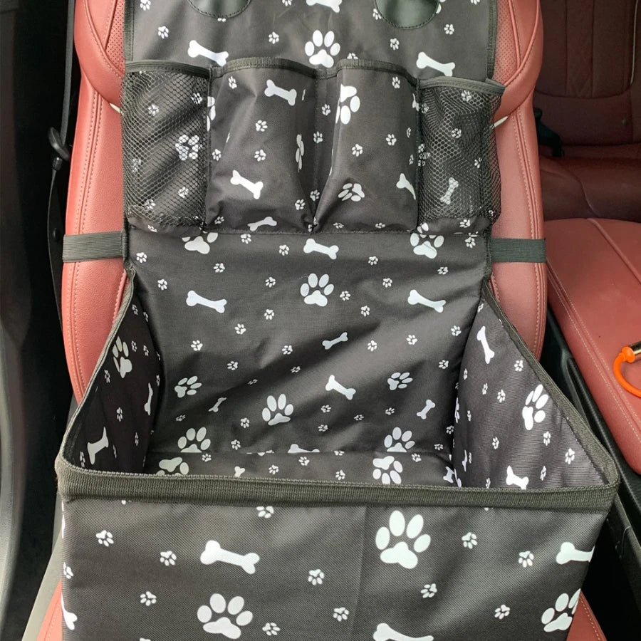 Siège auto pour chien | PawRide - Noir | PetitePromenade