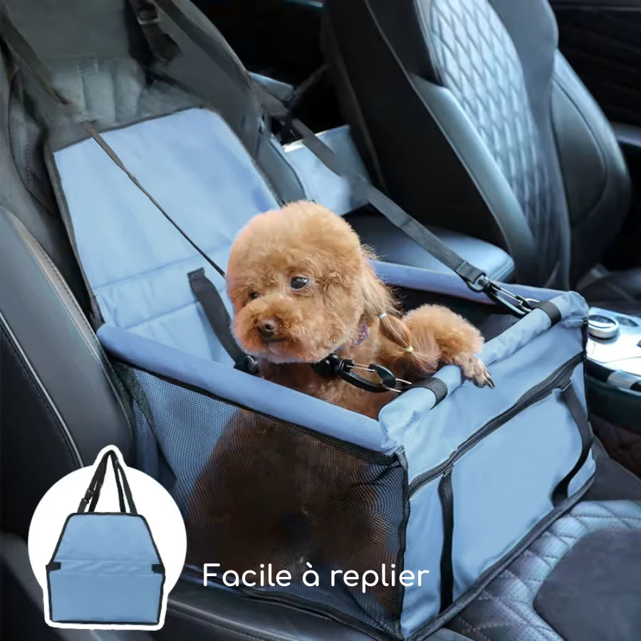Siège auto pour petit chien | SafeTravel| PetitePromenade