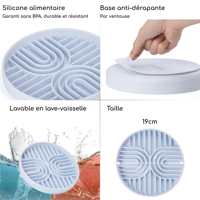 Gamelle anti-glouton chien | SlowMaze | PetitePromenade