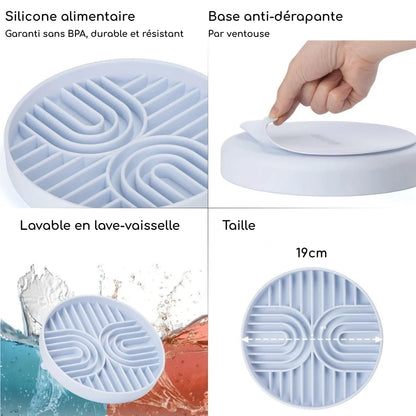 Gamelle anti-glouton chien | SlowMaze | PetitePromenade