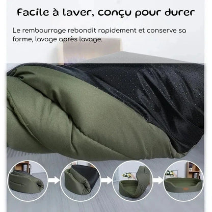 Coussin lavable pour chien | CozyNest | PetitePromenade