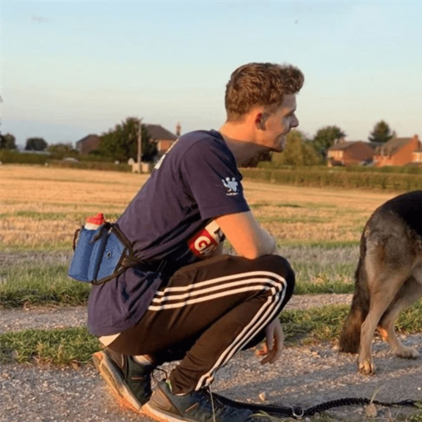 Baudrier_pour_canicross_FreeRun-Bleu