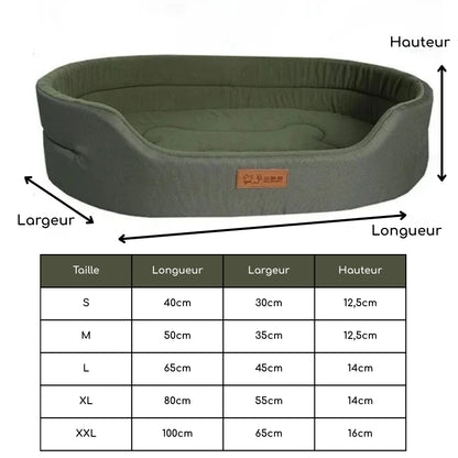 Coussin lavable pour chien | CozyNest | PetitePromenade