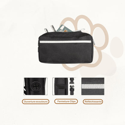 Ceinture sacoche canicross | TrailBuddy