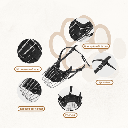 Muselière cage | BlackBark