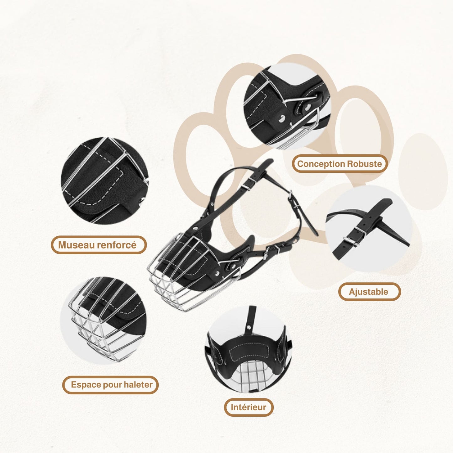 Muselière en Cuir | IronBark