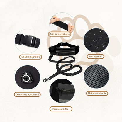 Ceinture de canicross | Zip&Run